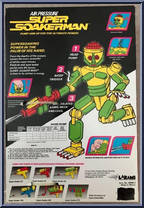 Super Soakerman from Super Soakerman - Basic Series manufactured by Larami [Back]