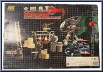 Assaulter (Deluxe) from S.W.A.T. - Power Team Elite - Sets manufactured by M&C Toy Centre [Back]
