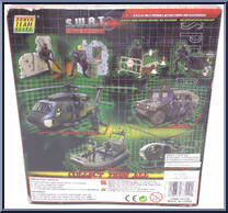Police Wall from S.W.A.T. - Power Team Elite - Sets manufactured by M&C Toy Centre [Back]