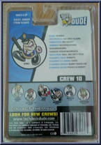 Barney from Tech Deck Dude - Crew 10 - Magna Series manufactured by X-Concepts [Back]