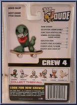 Booger from Tech Deck Dude - Crew  4 - Magna Series manufactured by X-Concepts [Back]