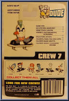 Syd from Tech Deck Dude - Crew  7 - Magna Series manufactured by X-Concepts [Back]