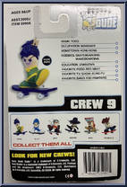 Yoko from Tech Deck Dude - Crew  9 - Magna Series manufactured by X-Concepts [Back]