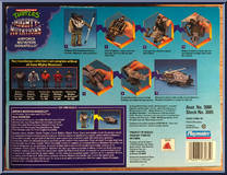 Airforce Mutation Don from Teenage Mutant Ninja Turtles - Mighty Mutations manufactured by Playmates [Back]