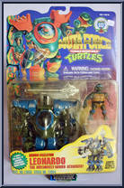 Andro-Skeleton Leonardo from Teenage Mutant Ninja Turtles - Muta Force manufactured by Playmates [Front]
