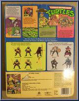 April O' Neil from Teenage Mutant Ninja Turtles - 1988 - Basic Figures manufactured by Playmates [Back]