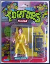 April O' Neil from Teenage Mutant Ninja Turtles - 1988 - Basic Figures manufactured by Playmates [Front]