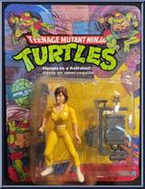 April O' Neil from Teenage Mutant Ninja Turtles - 1988 - Basic Figures manufactured by Playmates [Front]