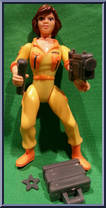 April O' Neil from Teenage Mutant Ninja Turtles - 1988 - Basic Figures manufactured by Playmates [Loose]