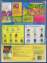 Baxter Stockman from Teenage Mutant Ninja Turtles - 1989 - Basic Figures manufactured by Playmates [Back]