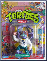 Baxter Stockman from Teenage Mutant Ninja Turtles - 1989 - Basic Figures manufactured by Playmates [Front]