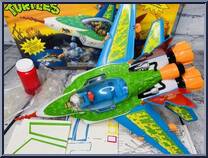 Bubble Bomber from Teenage Mutant Ninja Turtles - Mutant Military - Accessories manufactured by Playmates [Loose]