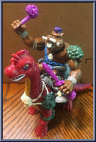Cave Beast Bebop (with Boadacious Brontosaurus) Action Figure