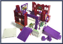 Bodacious Battlesets - City Wars (with Card) Action Figure