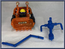Construction Mutation Don from Teenage Mutant Ninja Turtles - Mighty Mutations manufactured by Playmates [Loose]