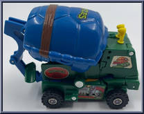 Construction Mutation Mike from Teenage Mutant Ninja Turtles - Mighty Mutations manufactured by Playmates [Loose]