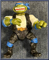 Cruisin' Leo with Classic Sewer Cycle from Teenage Mutant Ninja Turtles - Bodacious Bikers manufactured by Playmates [Loose]