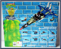 Cyber-Jet Playset from Teenage Mutant Ninja Turtles - Mini Mutants manufactured by Playmates [Back]