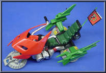 Cyclone Cycle from Teenage Mutant Ninja Turtles - Super-Mutants manufactured by Playmates [Loose]