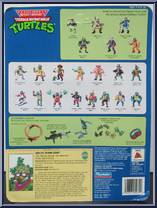 Delta Team Don from Teenage Mutant Ninja Turtles - Mutant Military II manufactured by Playmates [Back]