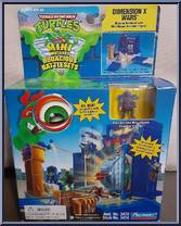 Bodacious Battlesets - Dimension X Wars (with Card) from Teenage Mutant Ninja Turtles - Mini Mutants manufactured by Playmates [Front]