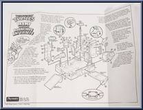 Bodacious Battlesets - Dimension X Wars (with Card) from Teenage Mutant Ninja Turtles - Mini Mutants manufactured by Playmates [Instructions]
