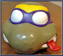 Turtle-Top - Donatello's Basketball Playset (with Cards) from Teenage Mutant Ninja Turtles - Mini Mutants manufactured by Playmates [Loose]