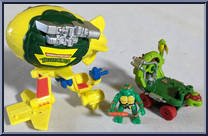 Turtle Transports - High Flyin' & Road Raggin' Combo (with Card) Action Figure