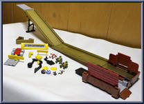 Carry Along Katana Playset (with Cards) from Teenage Mutant Ninja Turtles - Mini Mutants manufactured by Playmates [Loose]