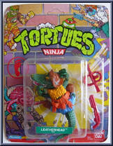 Leatherhead from Teenage Mutant Ninja Turtles - 1989 - Basic Figures manufactured by Playmates [Front]