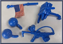 Lieutenant Leo from Teenage Mutant Ninja Turtles - Mutant Military manufactured by Playmates [Loose]