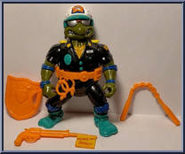 Make My Day Leo from Teenage Mutant Ninja Turtles - Disguised Turtles manufactured by Playmates [Loose]