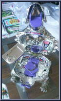 Mutant Tokka Technodrome Playset (with Cards) from Teenage Mutant Ninja Turtles - Mini Mutants manufactured by Playmates [Loose]