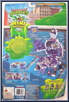 Mutant Tokka Technodrome Playset (with Cards) from Teenage Mutant Ninja Turtles - Mini Mutants manufactured by Playmates [Back]