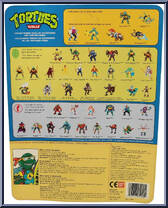 Mike, the Sewer Surfer from Teenage Mutant Ninja Turtles - Disguised Turtles manufactured by Playmates [Back]