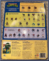 Mike, the Sewer Surfer from Teenage Mutant Ninja Turtles - Disguised Turtles manufactured by Playmates [Back]