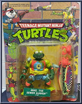 Mike, the Sewer Surfer from Teenage Mutant Ninja Turtles - Disguised Turtles manufactured by Playmates [Front]