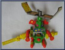 Mike's Pizza Chopper Backpack Action Figure