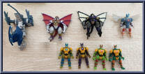 Mini Turtles Set 1 (Super Turtles) from Teenage Mutant Ninja Turtles - Mini Mutants - Japanese Exclusives manufactured by Playmates [Loose]