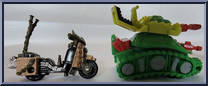 Turtle Transports - Mutant Combat Combo (with Card) from Teenage Mutant Ninja Turtles - Mini Mutants manufactured by Playmates [Loose]