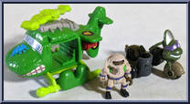 Turtle Transports - Mutant Military Combo (with Card) Action Figure