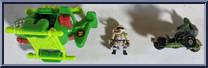 Turtle Transports - Mutant Military Combo (with Card) from Teenage Mutant Ninja Turtles - Mini Mutants manufactured by Playmates [Loose]