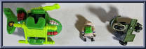 Turtle Transports - Mutant Military Combo (with Card) from Teenage Mutant Ninja Turtles - Mini Mutants manufactured by Playmates [Loose]