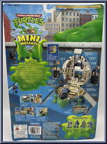 Mutant Raphael Castle Playset (with Cards) from Teenage Mutant Ninja Turtles - Mini Mutants manufactured by Playmates [Back]