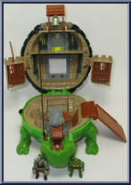 Mutant Raphael Castle Playset (with Cards) from Teenage Mutant Ninja Turtles - Mini Mutants manufactured by Playmates [Loose]
