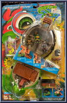 Mutant Raphael Castle Playset (with Cards) from Teenage Mutant Ninja Turtles - Mini Mutants manufactured by Playmates [Front]
