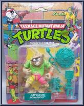 Napoleon Bonafrog from Teenage Mutant Ninja Turtles - 1990 - Basic Figures manufactured by Playmates [Front]