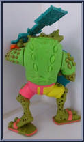 Napoleon Bonafrog from Teenage Mutant Ninja Turtles - 1990 - Basic Figures manufactured by Playmates [Loose]