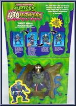 Night Ninja Rocksteady from Teenage Mutant Ninja Turtles - Auto Mutations manufactured by Playmates [Front]