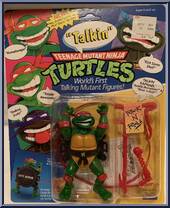 Talkin' Raphael from Teenage Mutant Ninja Turtles - Talkin' Turtles manufactured by Playmates [Front]